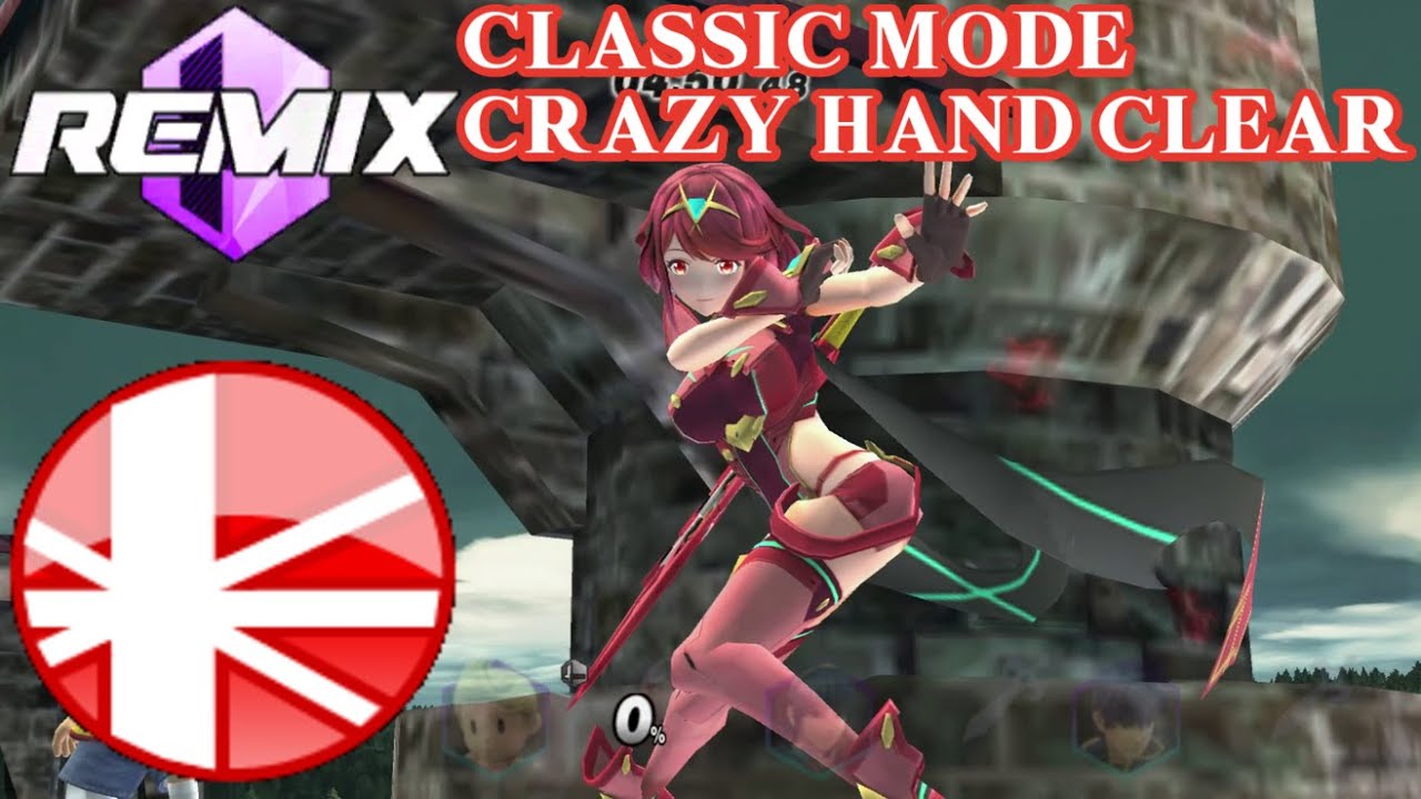 Project M Ex Remix 0.95b - Classic Mode on Intense with Pyra (Crazy Hand Clear)
