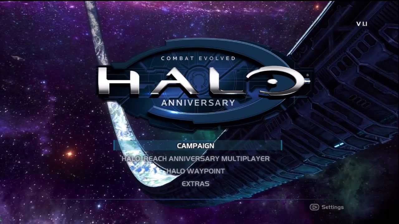 Halo Combat Evolved Anniversary Menu and Intro