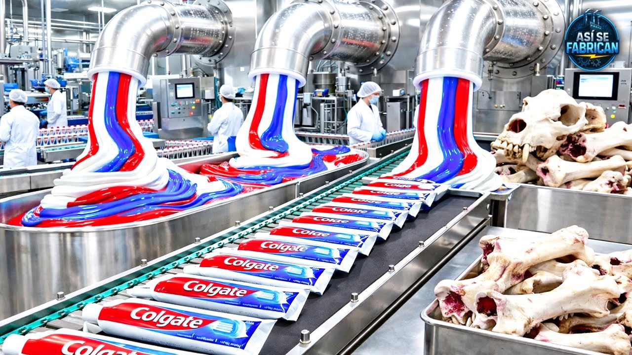 C&Oacute;MO se HACE la PASTA DENTAL 🪥 | DENTRO DE LA F&Aacute;BRICA COLGATE