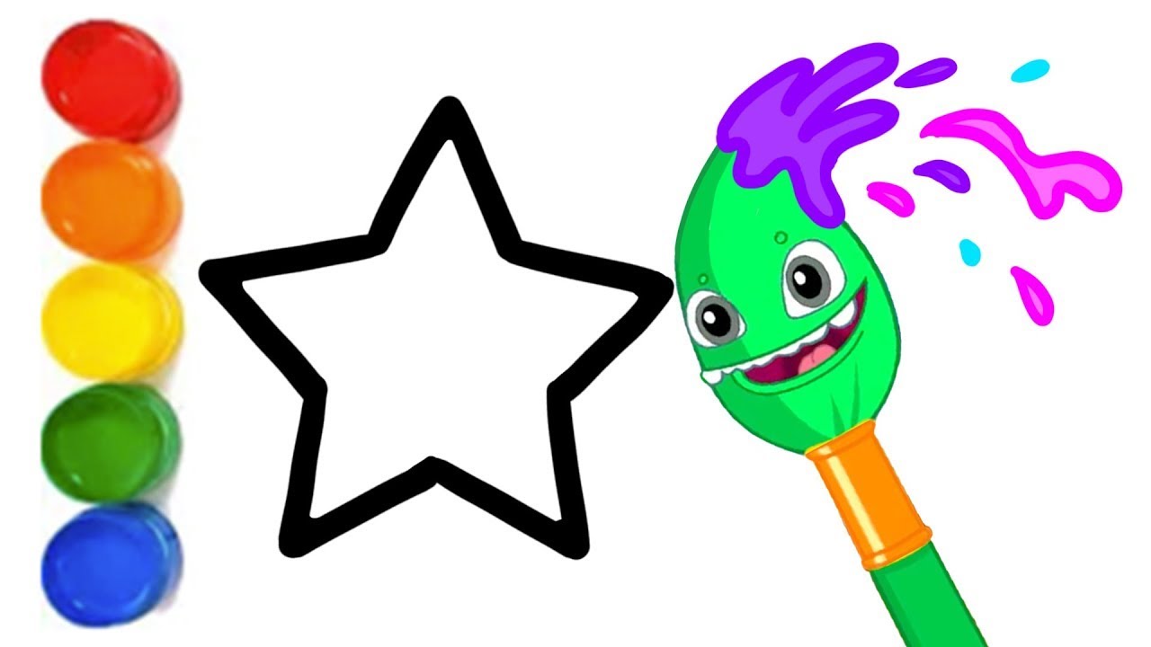 Coloriage pour Enfants avec Groovy 🎨 Apprends les Couleurs, Dessine & Chante