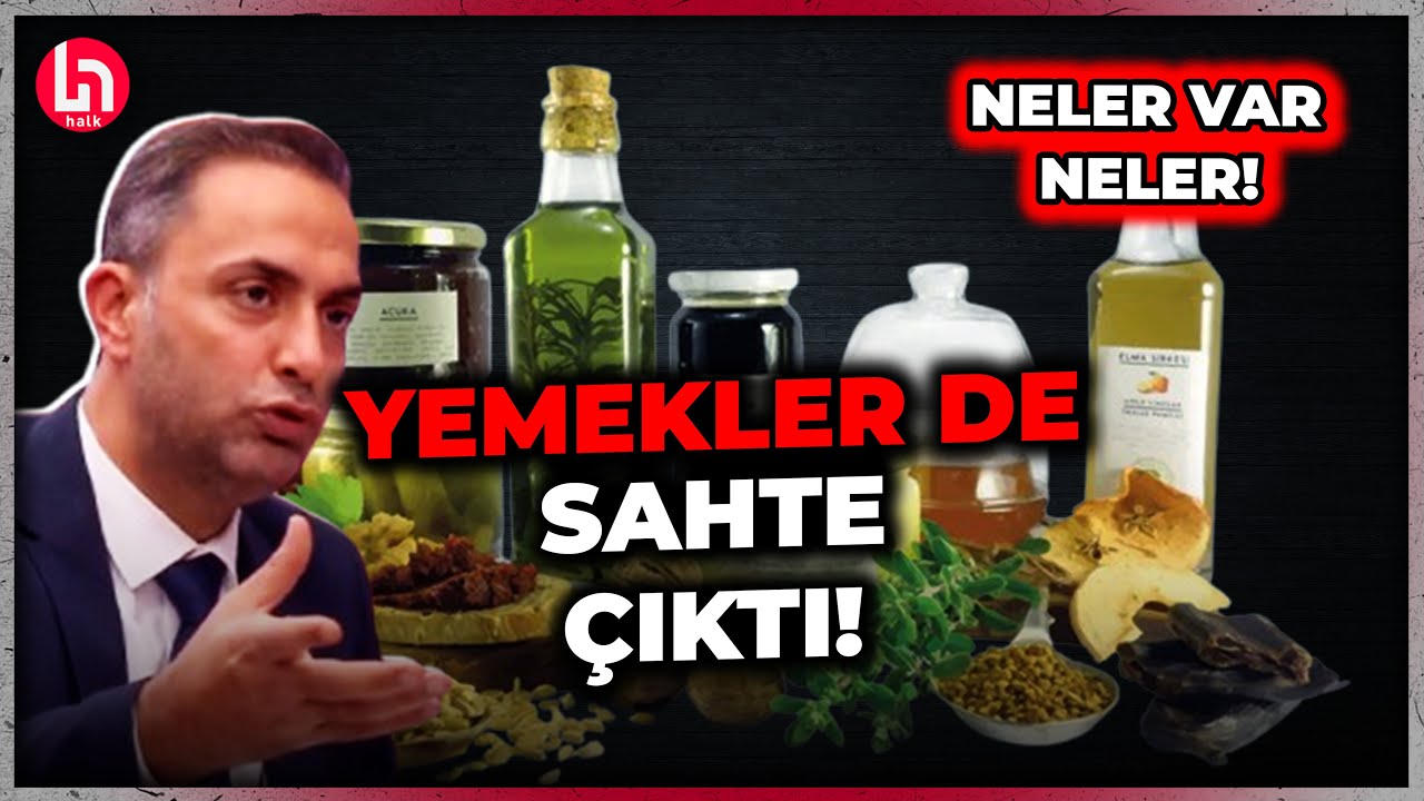 Yediğimiz yemekler de sahte çıktı! Gıda skandalını Murat Ağırel Halk TV açıkladı!