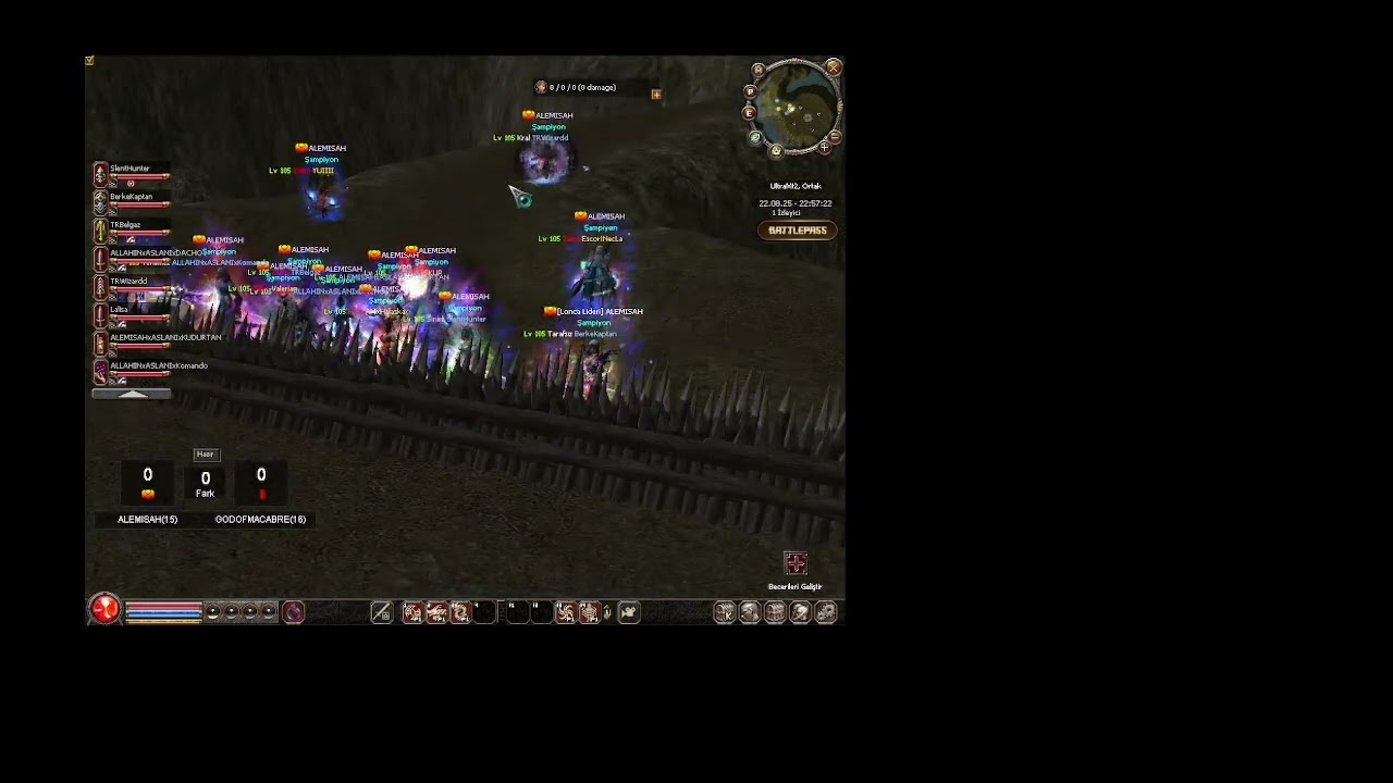 ALEMISAH VS GODOFMACBRE YARMALI KOMUT YARIM EKRAN