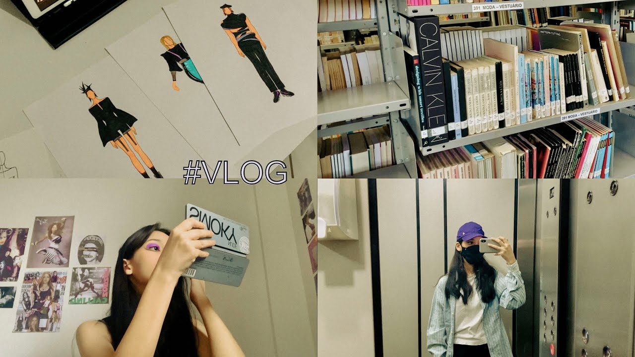 VLOG | faculdade de design de moda - UEL, rotina…