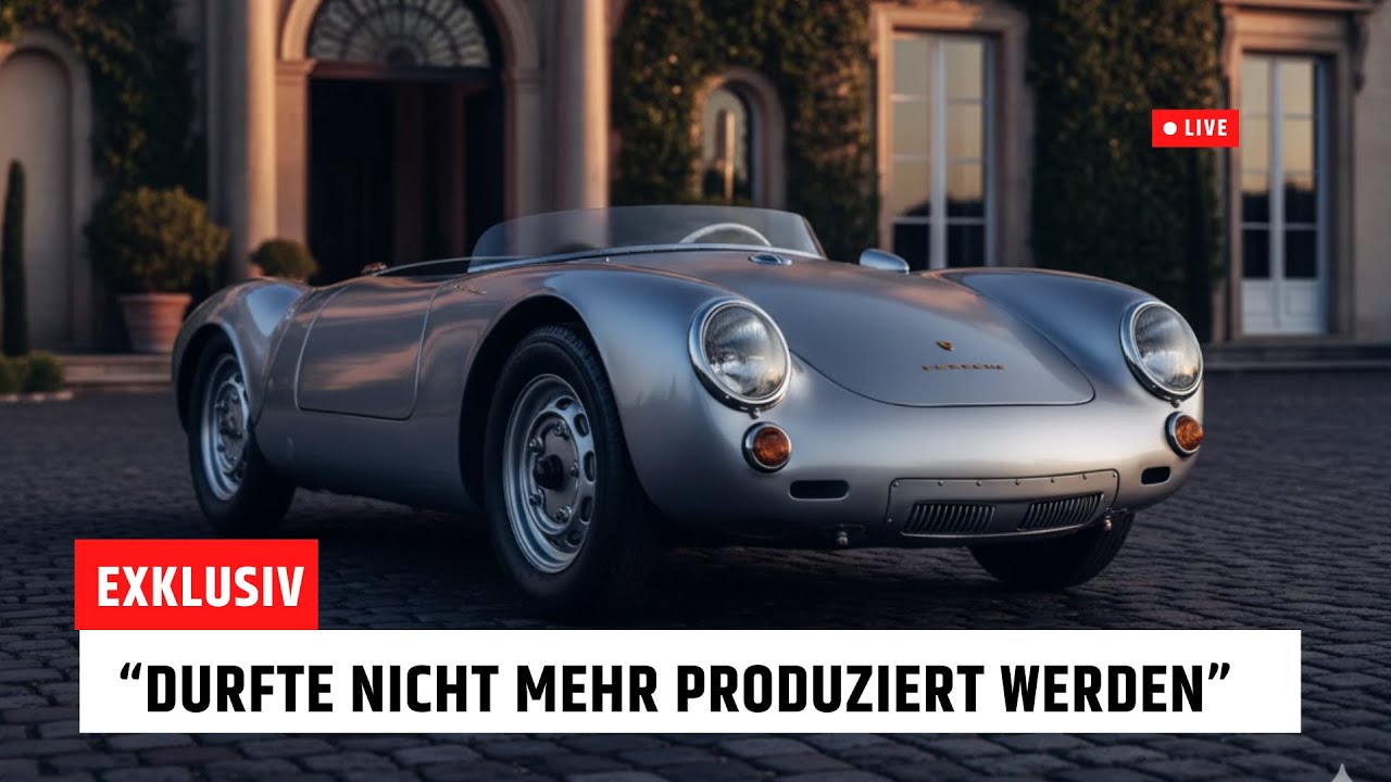 Was WIRKLICH mit dem Porsche 550 Spyder passiert ist