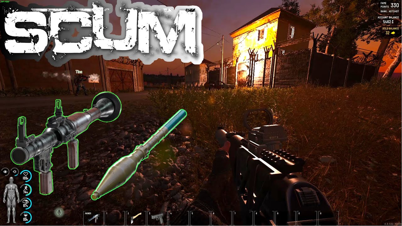 SCUM 0.85 RPG Raid