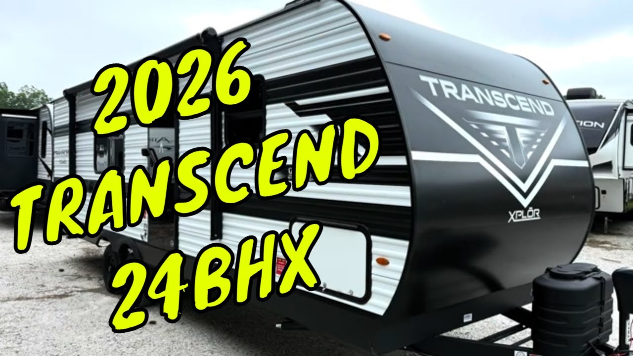 NEW 2026 GRAND DESIGN TRANSCEND XPLOR 24BHX TRAVEL TRAILER BUNK BEDS Dodd RV WALKTHROUGH
