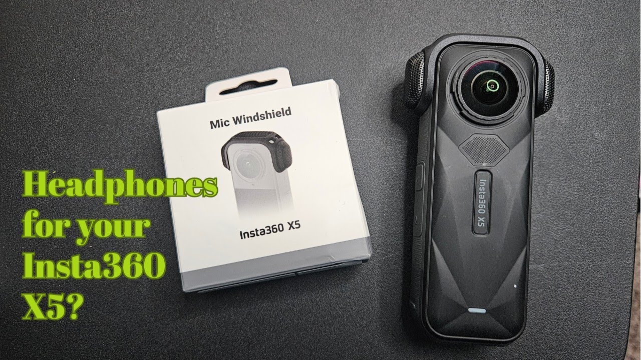 Ветрозащитный экран для микрофона Insta360 X5 *НОВЫЙ*