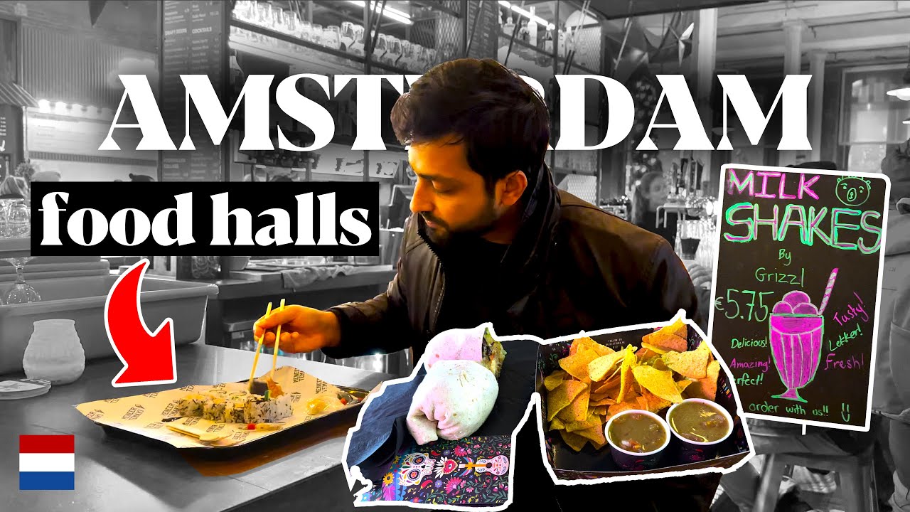Best Food Halls in Amsterdam | Netherlands 🇳🇱