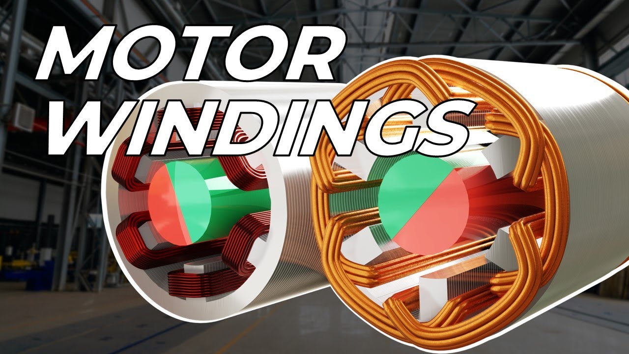 Electric Motor Winding Types Comparison | Concentrated Winding vs Distributed Winding