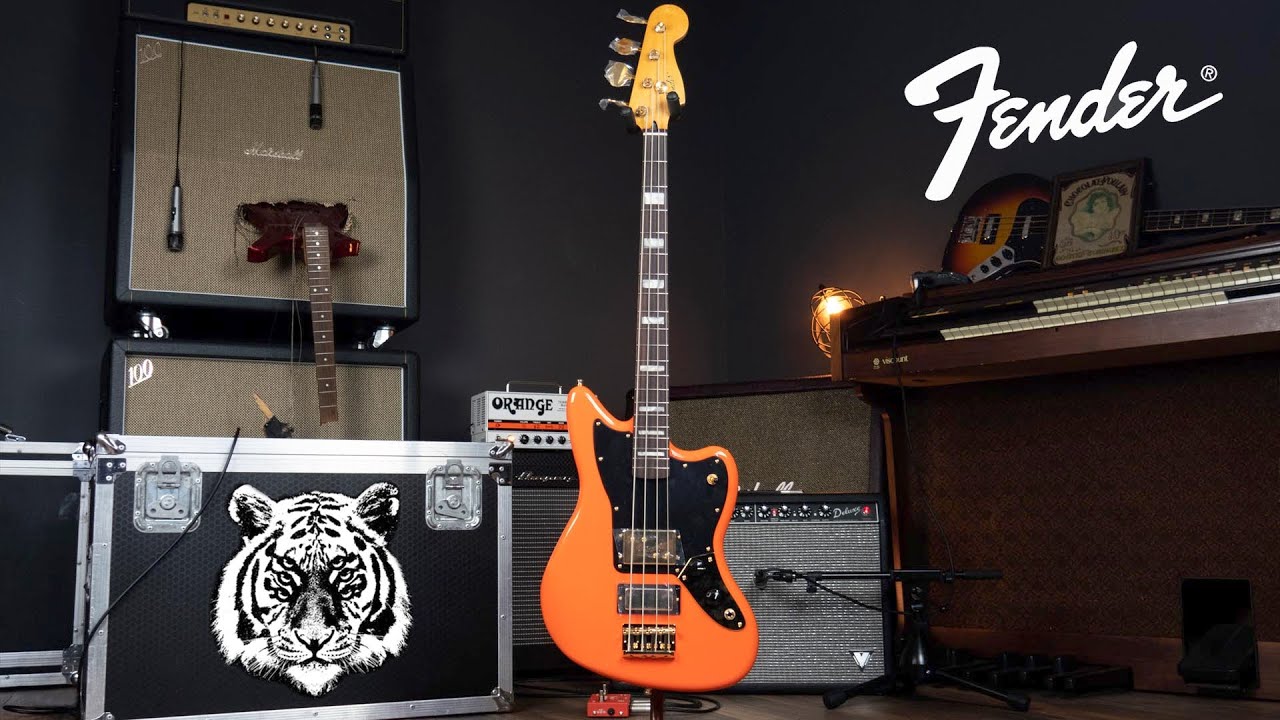 Бас-гитара Jaguar Mike Kerr Limited Edition от @fender @royalblooduk
