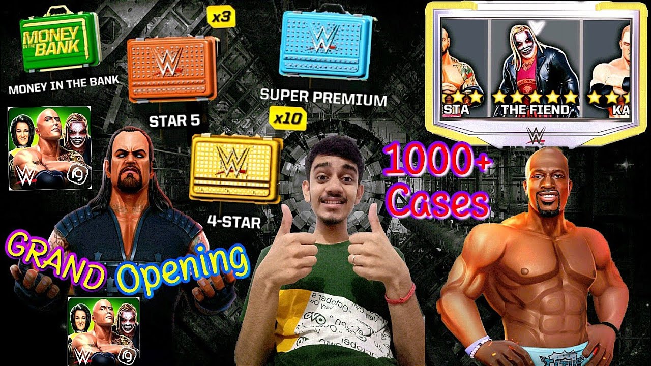 Открытие кейса Grand Loot || Более 1000 кейсов с добычей || WWE Mayhem || Мистер Бенцок