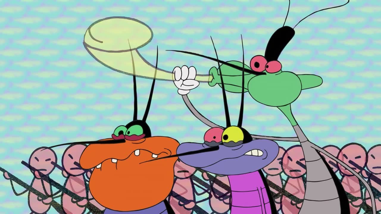लड़ाई Oggy and the Cockroaches हिंदी Hindi Cartoons for Kids