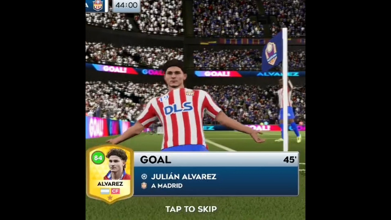 Alvarez goal dls and real ☠️🤯 #dls #dreamleaguesoccer