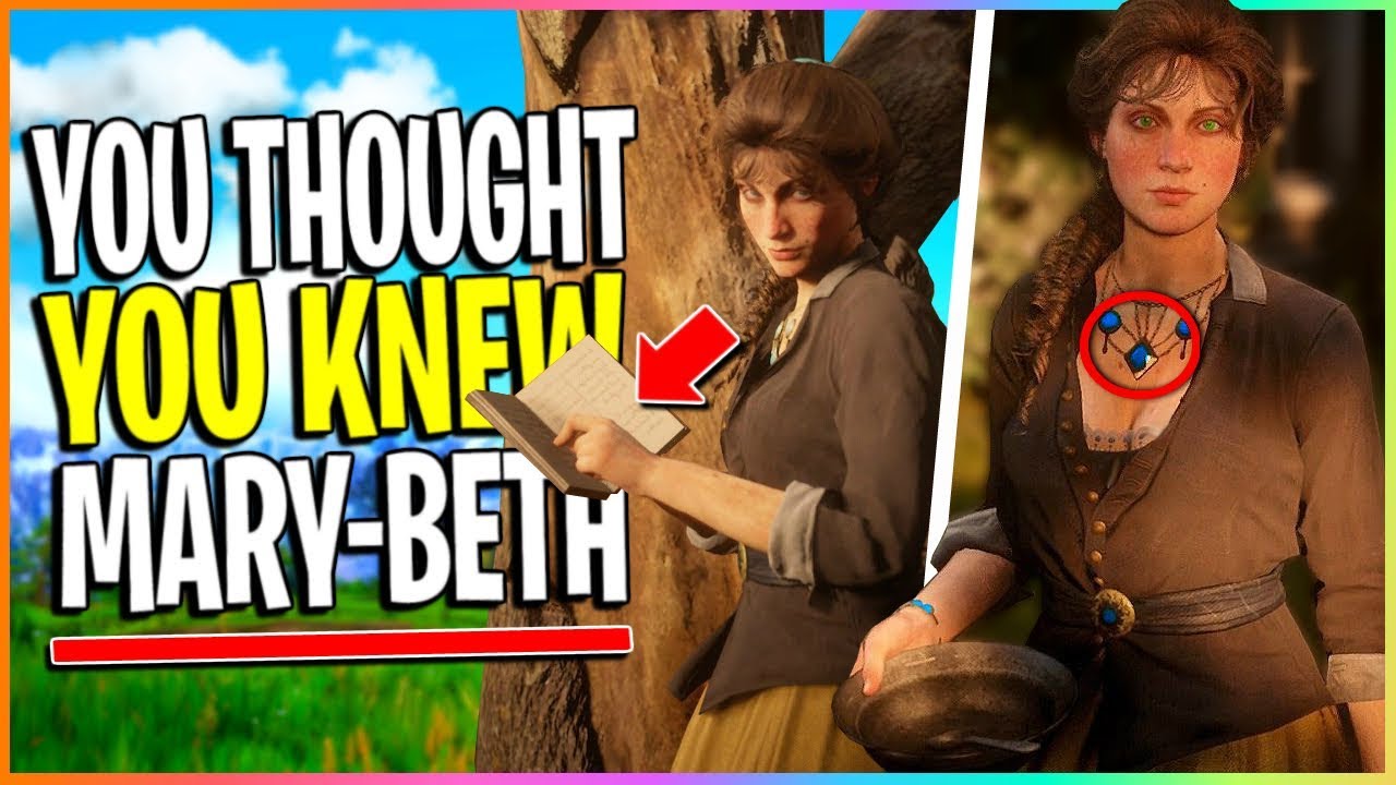 The REAL Mary-Beth Gaskill You Didn't Know About | Red Dead Redemption 2