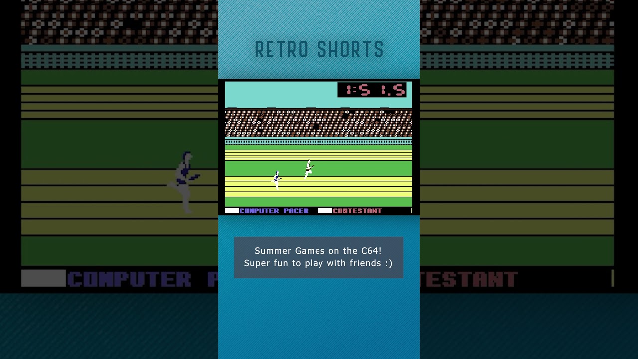Summer Games on the C64! 