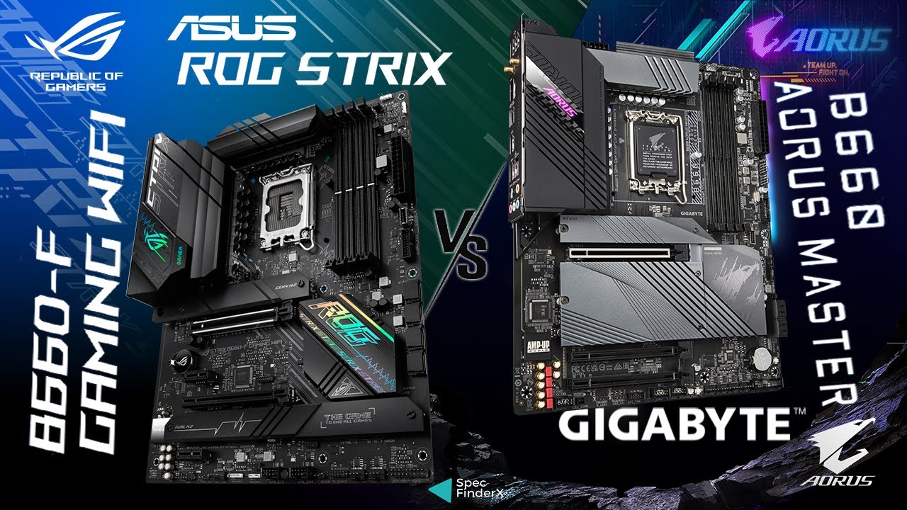 Asus ROG Strix B660-F vs Gigabyte B660 Aorus Master I How much the difference?