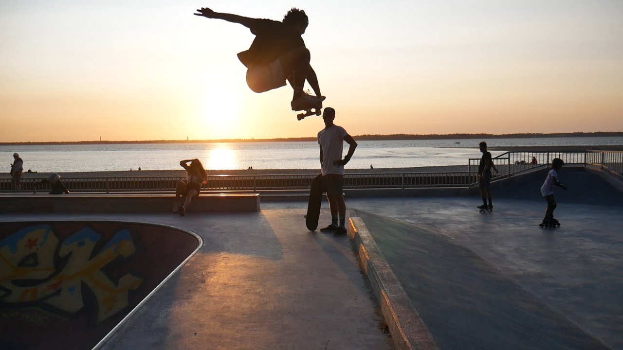 SESSION SKATE AU PARK DE PEREIRE ARCACHON
