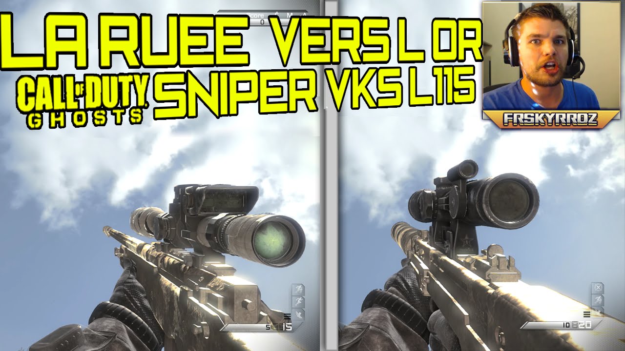 COD GHOSTS : VKS & L115 | La ruée vers l'or au Sniper #6 Gameplay