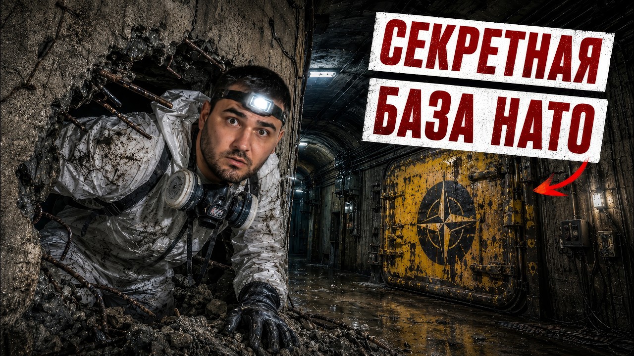 Секретный бункер НАТО в горе под Неаполем | Сюда не попал Масленников