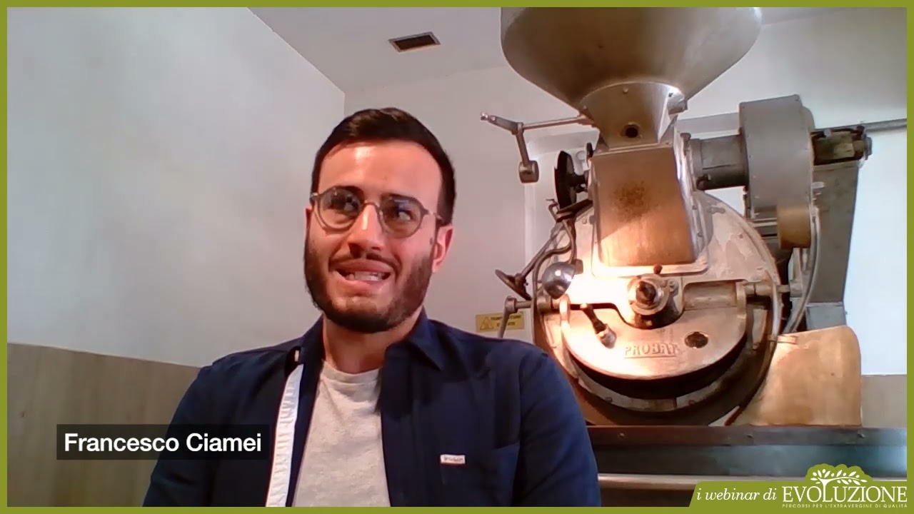 I webinar di Evoluzione: olio EVO e caffè, due settori a confronto. Dialogo con Francesco Ciamei