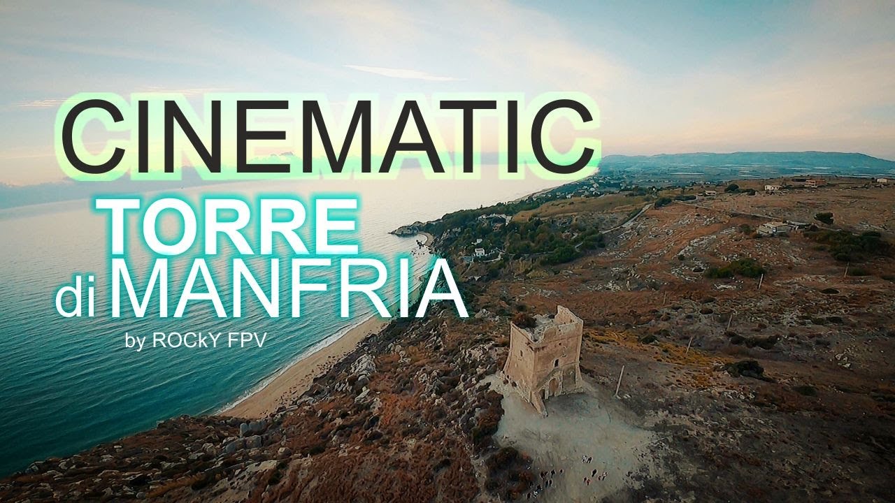TORRE DI MANFRIA - GELA / CINEMATIC TOWER MANFRIA BEACH - FULL HD 4K- by ROCkY FPV