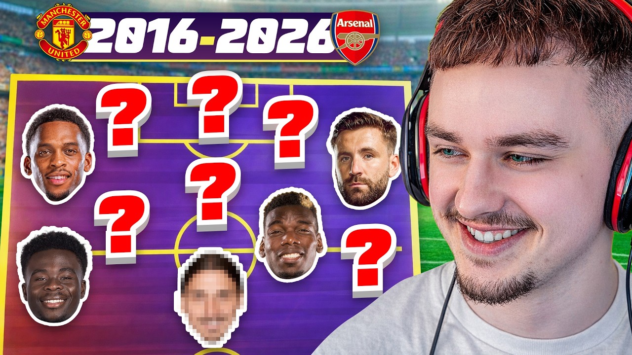 HEATED Debate: Man Utd vs Arsenal Combined XI (2016-2026)