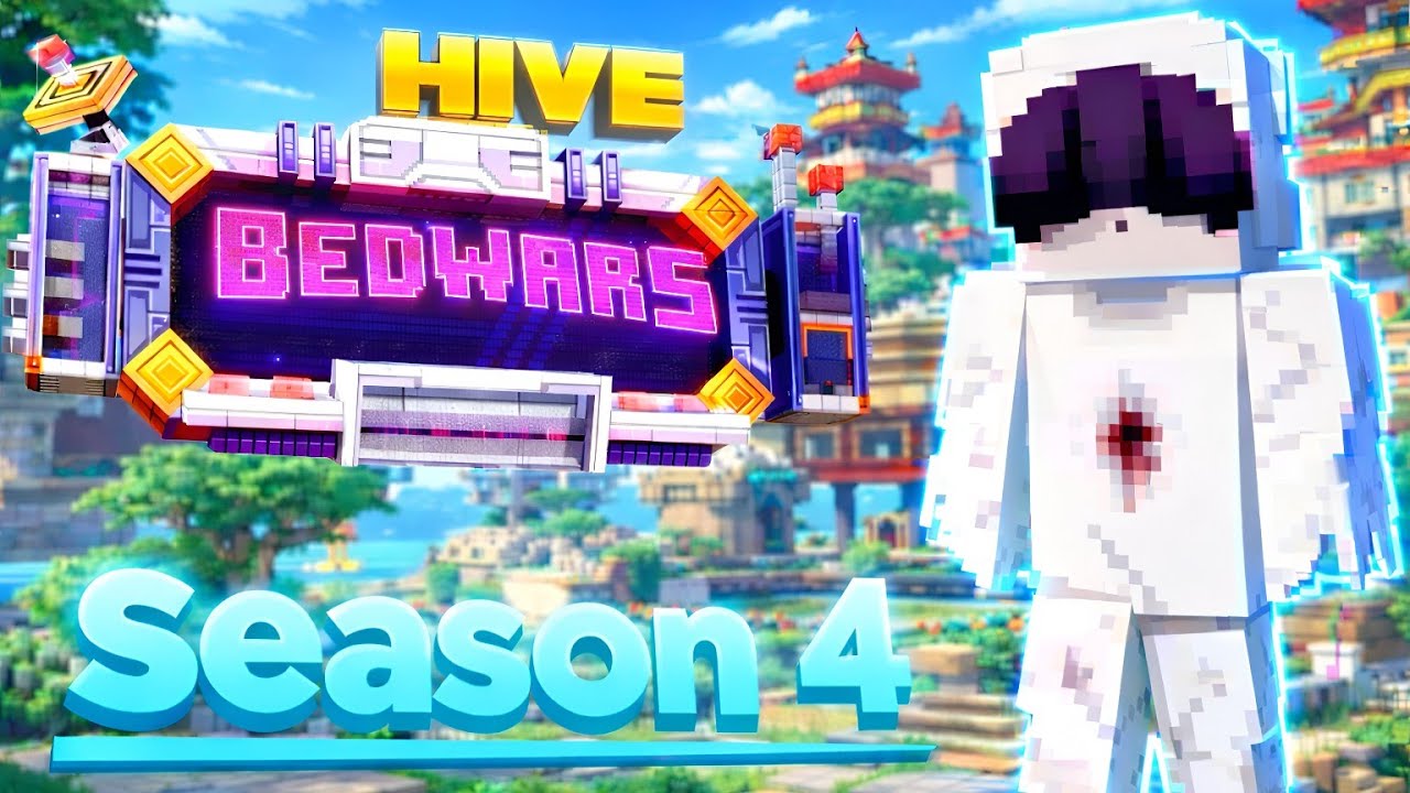 Solo Queuing in Hive Bedwars season 4 😳 | ✨ Mobile Moments
