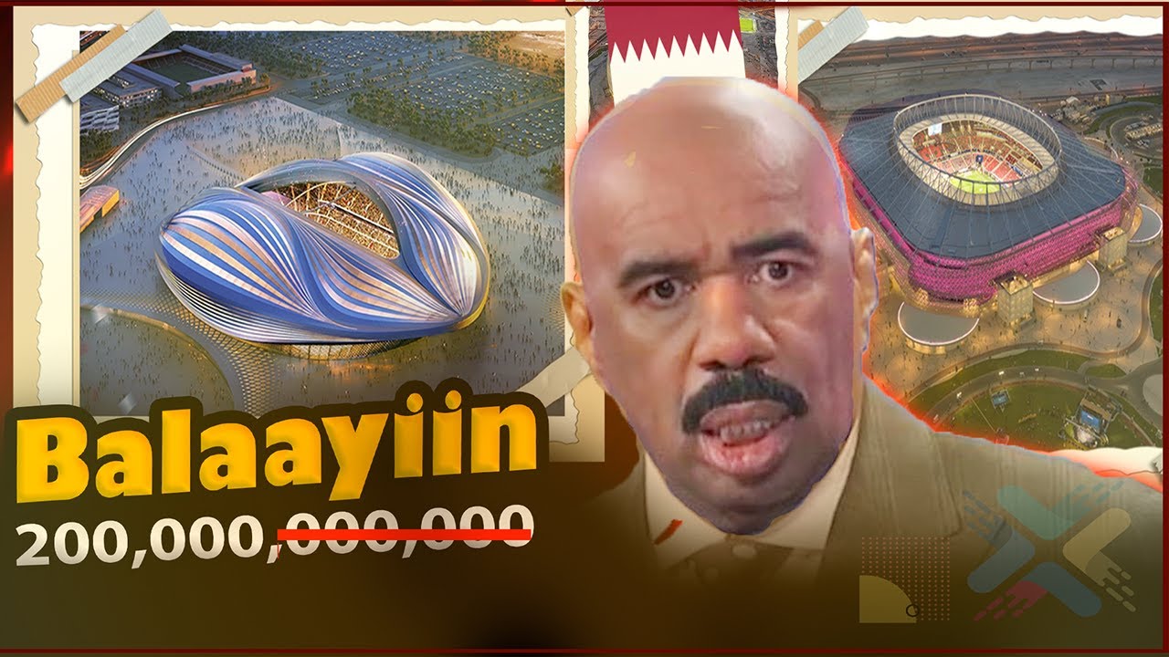 Marumayn Kartid , Lacagta Dowlada Qatar uga baxday isu diyaarinta koobka aduunka.