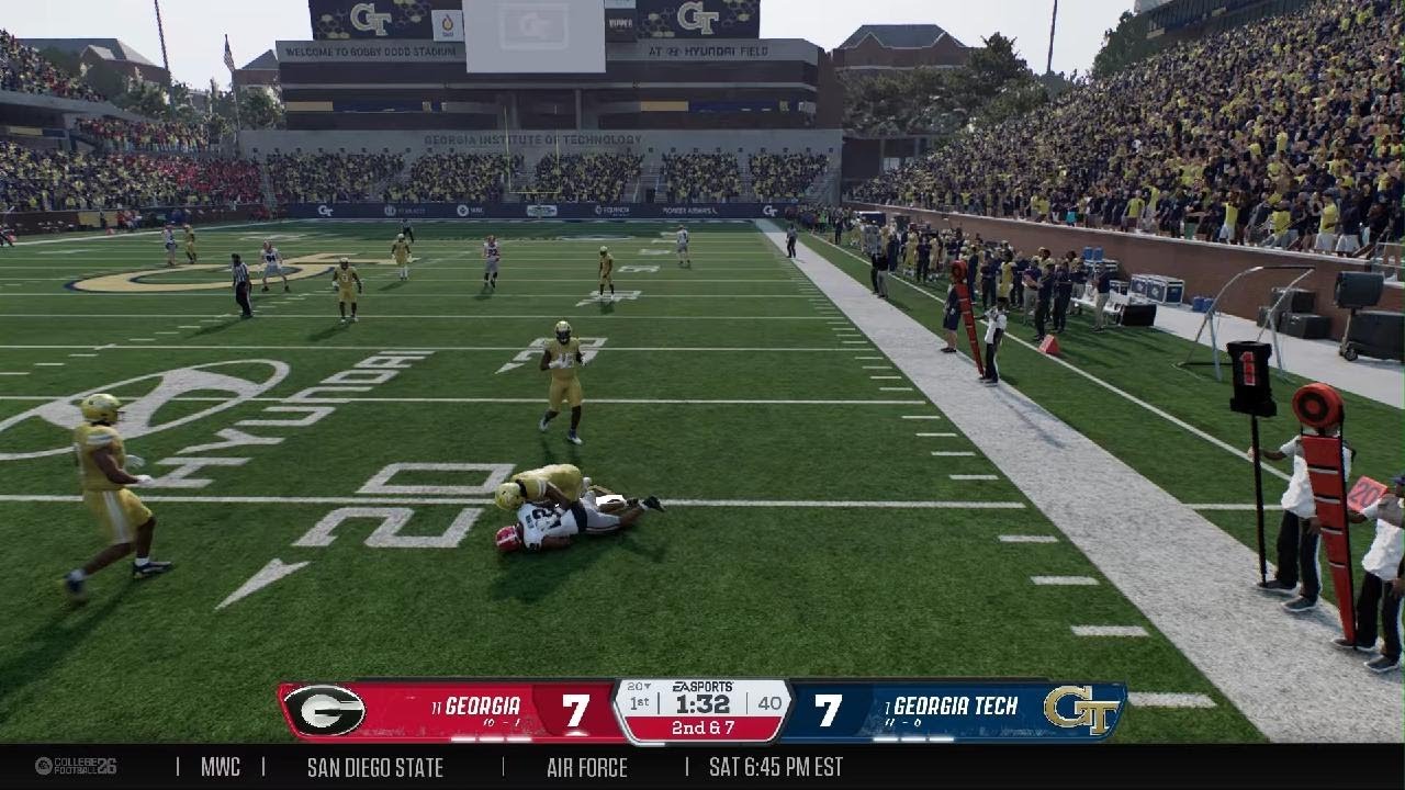 Georgia Tech rebuild year 2 game 12