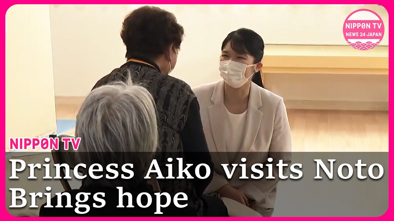 Princess Aiko’s Heartfelt Visit to Quake-Hit Noto