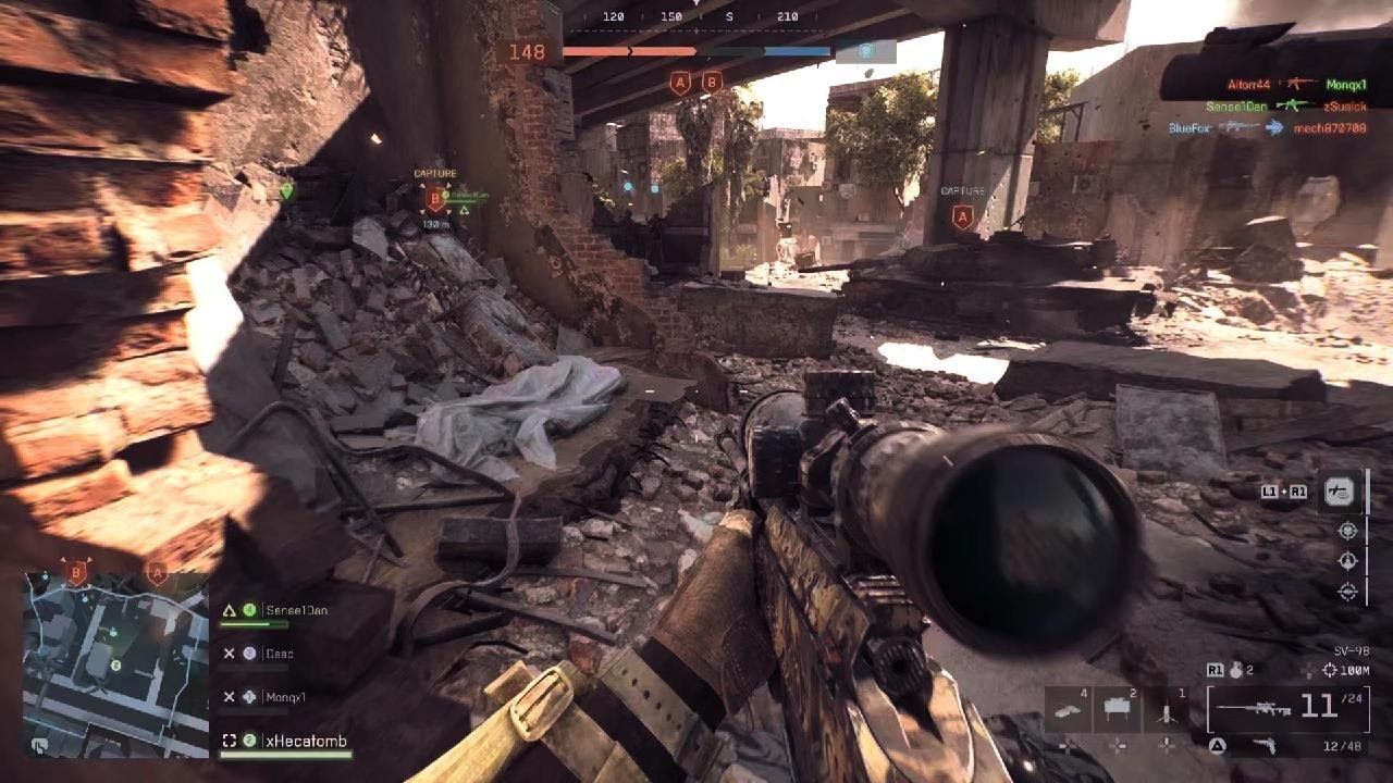 Battlefield 6 sniping