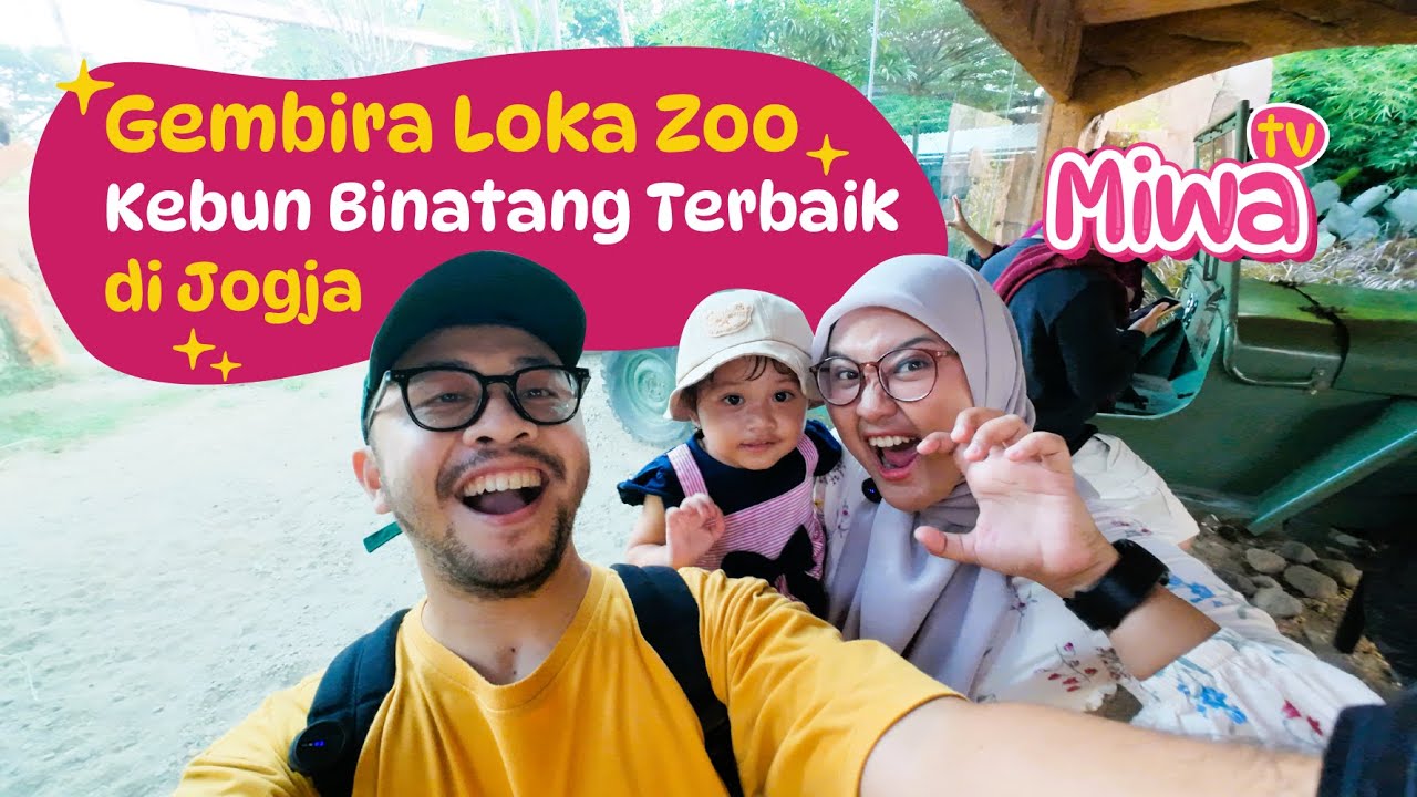 GEMBIRA LOKA ZOO YOGYAKARTA: KEBUN BINATANG TERBAIK DI JOGJA, NYOBAIN ESKALATOR OUTDOOR
