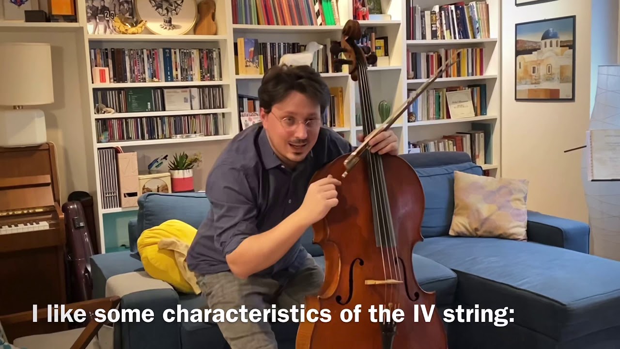 Testing Larsen strings “il Cannone” for cello: I. First impressions