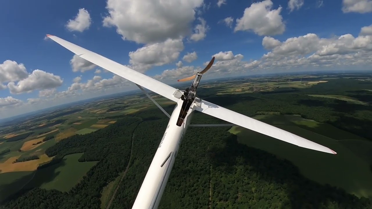 Ultralight Glider flight
