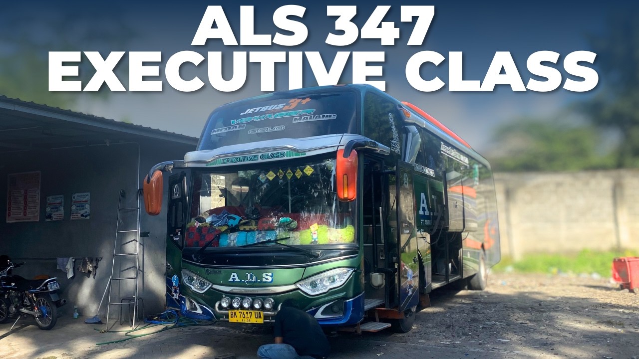 Bus ALS 347 di Pol Pakis || Persiapan Crew Jelang Arus Mudik