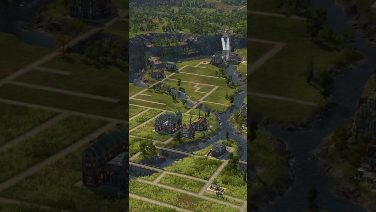 Before & After!  #anno1800 #gaming #citybuilding