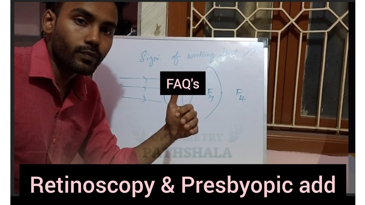 Common asked questions in retinoscopy and presbyopic add || #retinoscopy #presbyopia