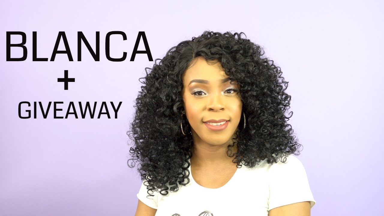 Outre Synthetic L-Part Swiss Lace Front Wig - BLANCA +GIVEAWAY --/WIGTYPES.COM