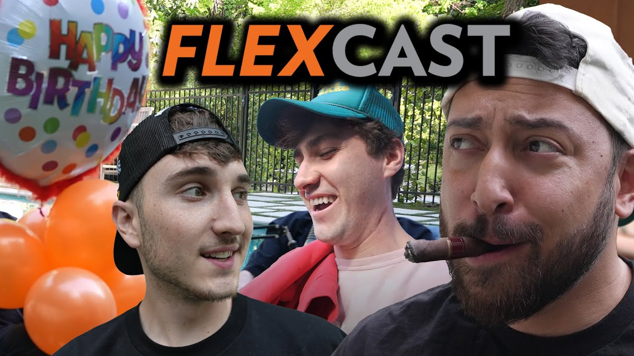 FLEXCAST 35: Sneaking into Jake Paul fight with @airrack + Hoss B-Day