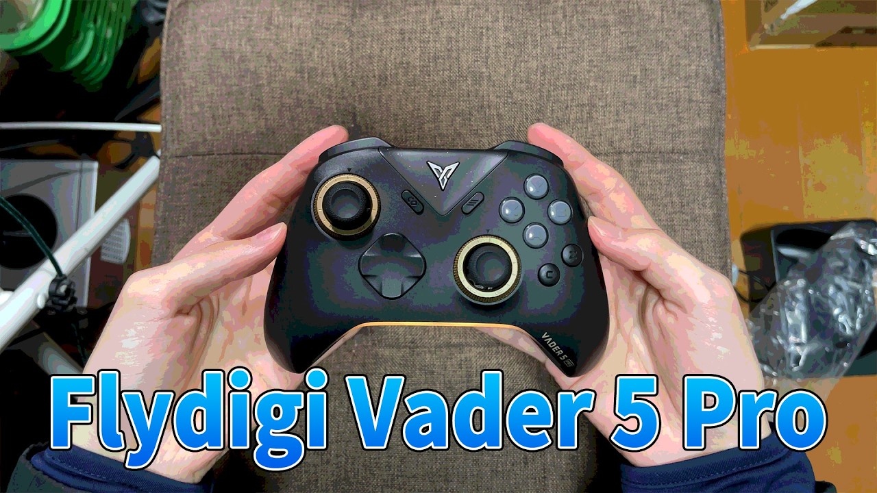 【Vader 5 Pro】追加ボタンが8つもある高級感マシマシの高水準コントローラー/のぞみん/Flydigi/周辺機器