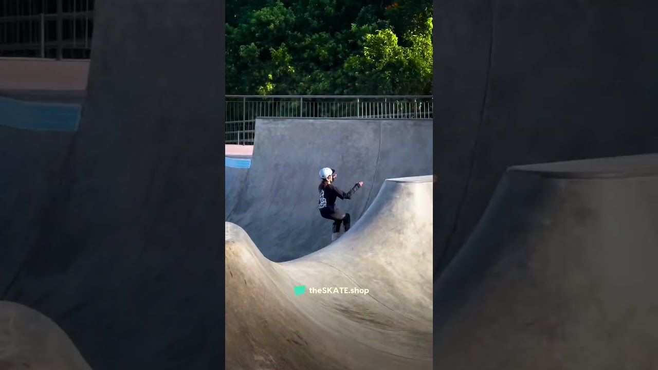 Young Skaters in Brazil are coming up! This is Nicoly Machaddo.  Very promising 🔥
