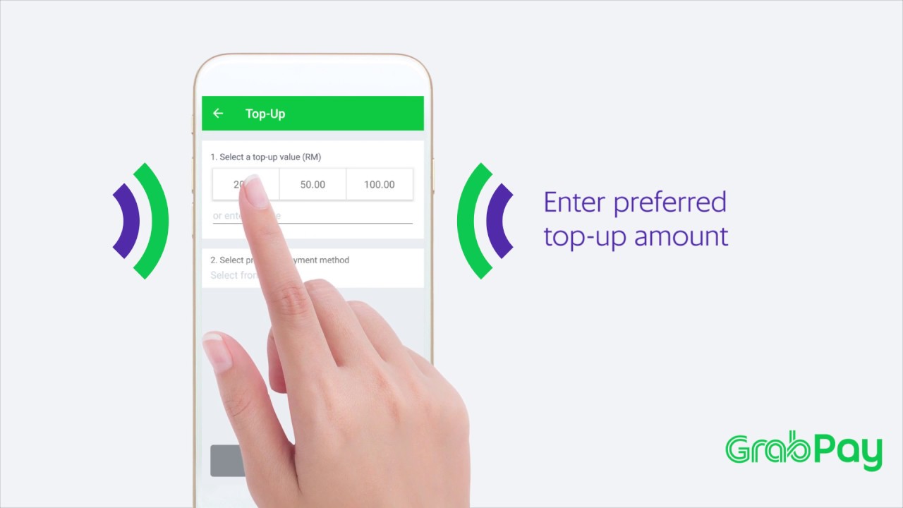 Как пополнить GrabPay наличными (Малайзия)
