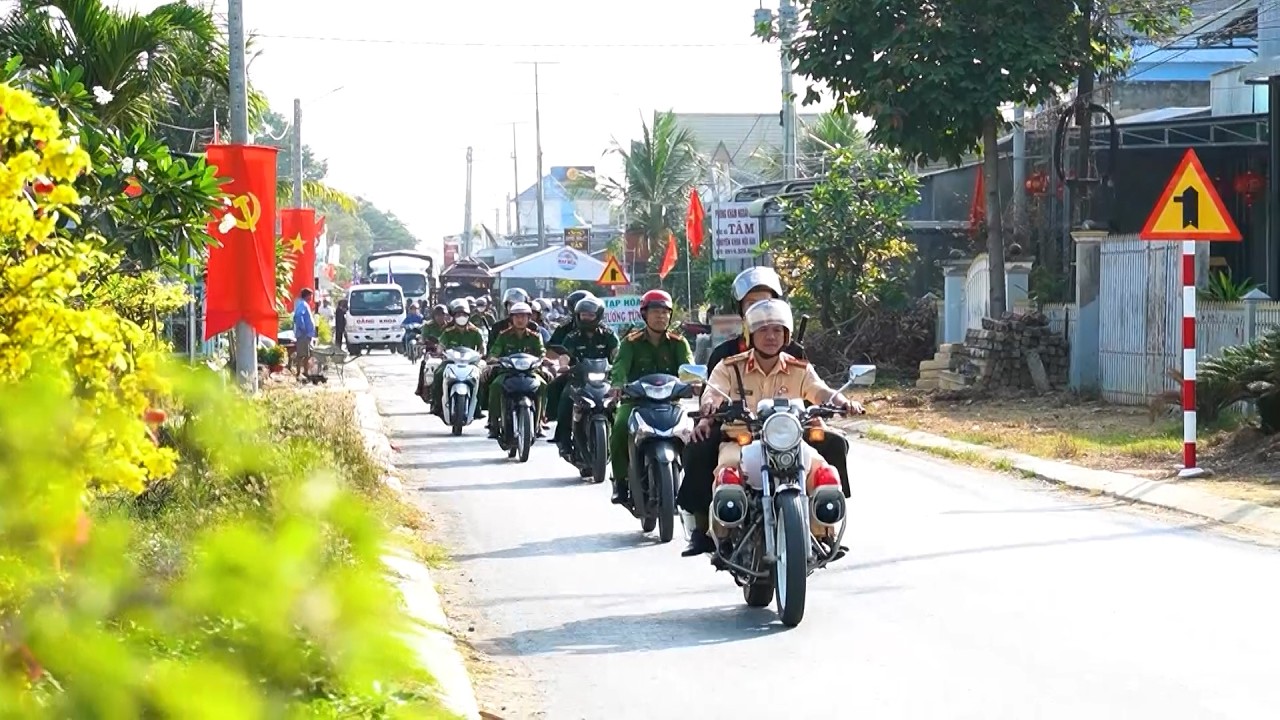 Công an tỉnh Đồng Tháp giữ trọn niềm vui xuân - sẵn sàng cho ngày hội lớn