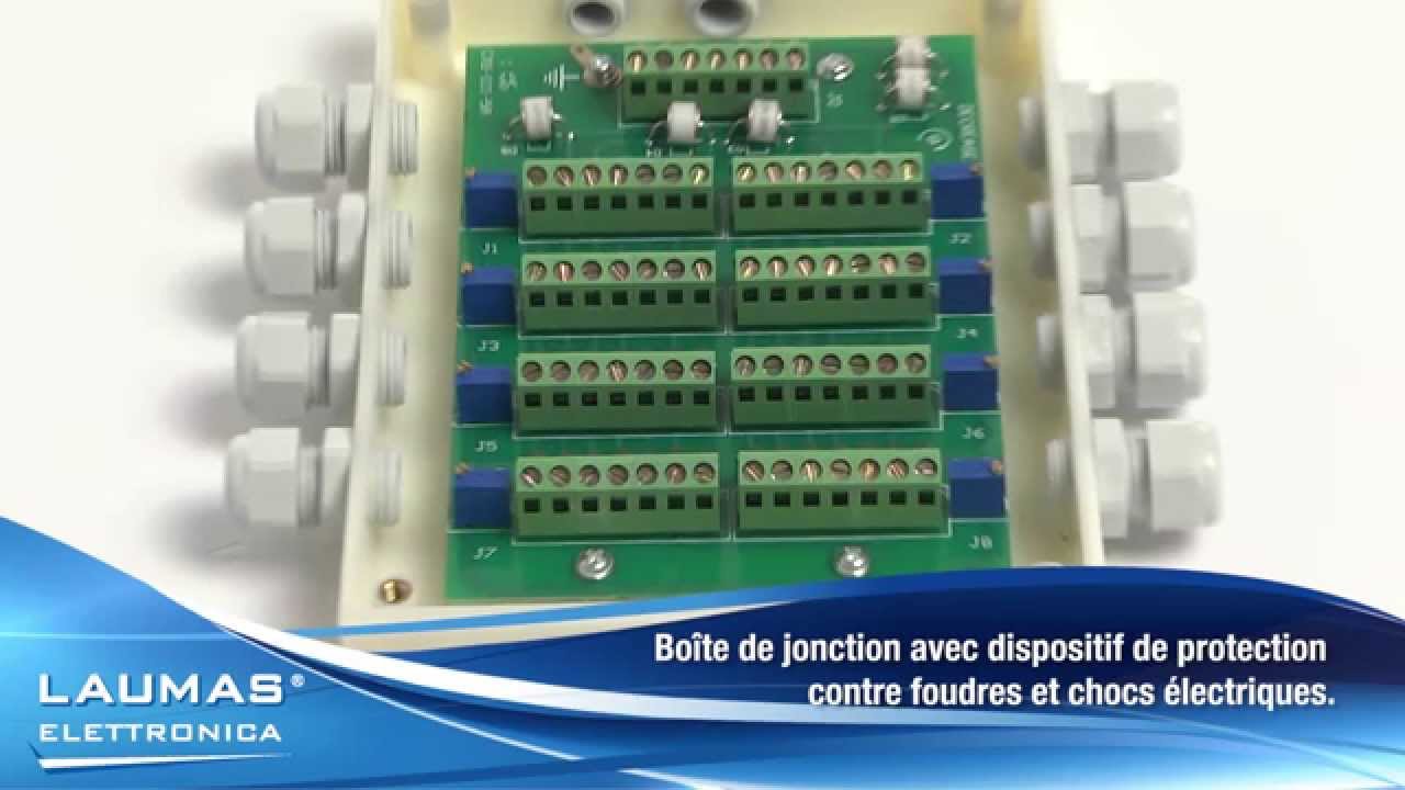 CE81P - boîtes de jonction pour capteurs de pesage - LAUMAS