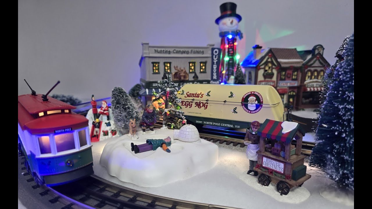 Our Family Christmas Village & O Gauge Train (2025)