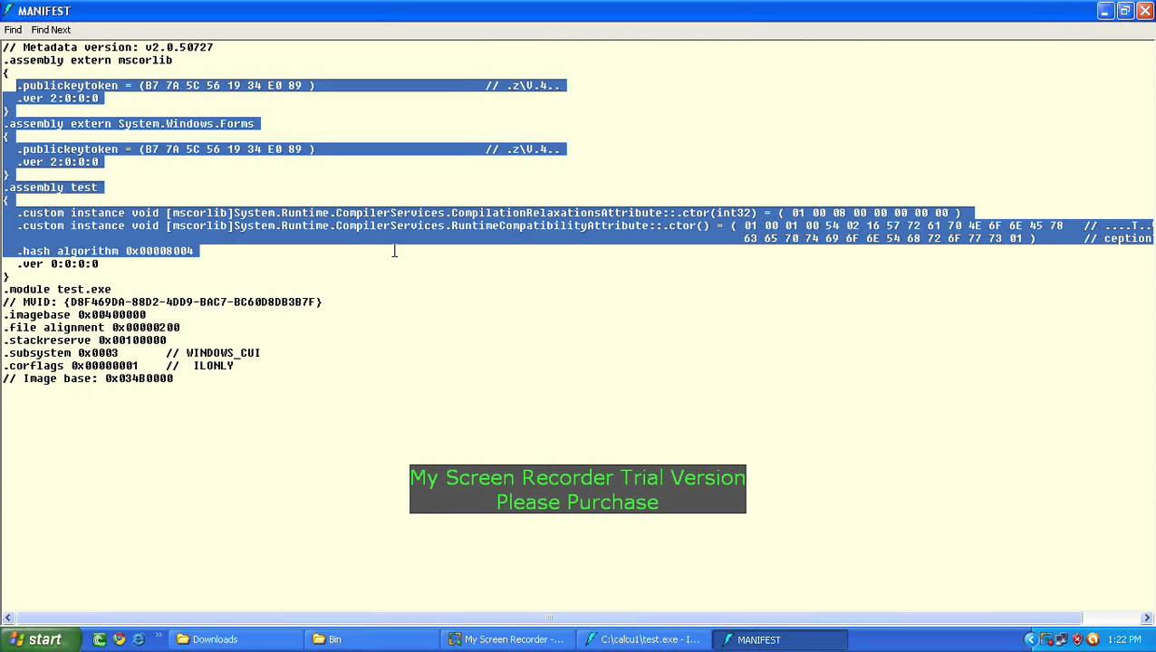 C# reverse engineering using Ildasm tool - Biz Astral Technologies