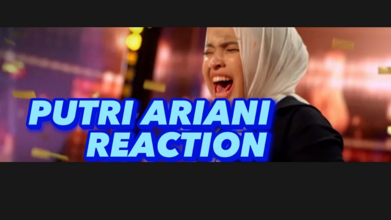 Golden Buzzer: Putri Ariani receives the GOLDEN BUZZER  | Auditions | AGT 2023 REACTION