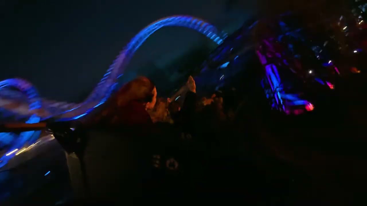 Efteling Joris En De Draak (Water) Back Row Right Side Night Ride POV December 2025