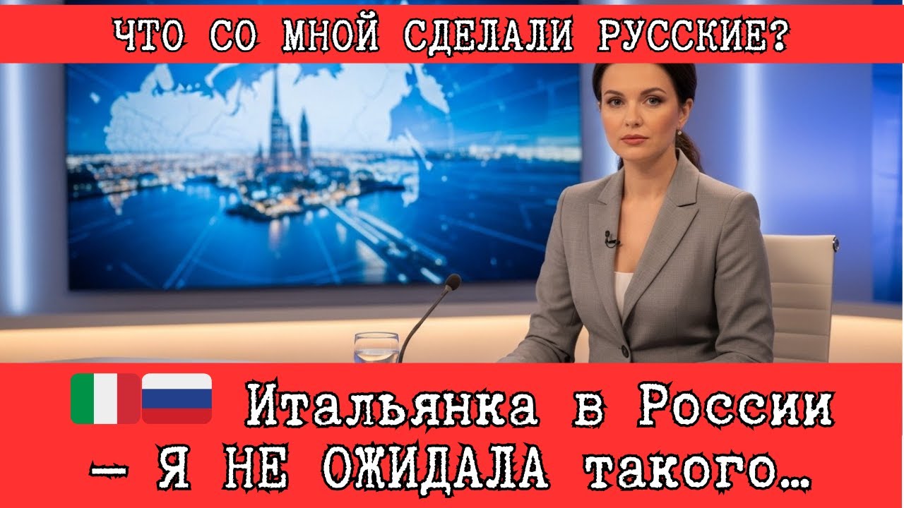 🇮🇹🇷🇺 Итальянка в России — Я НЕ ОЖИДАЛА такого… Что со мной СДЕЛАЛИ в МОСКВЕ