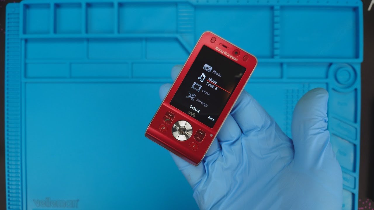 Sony Ericsson W910i Walkman  body shell change